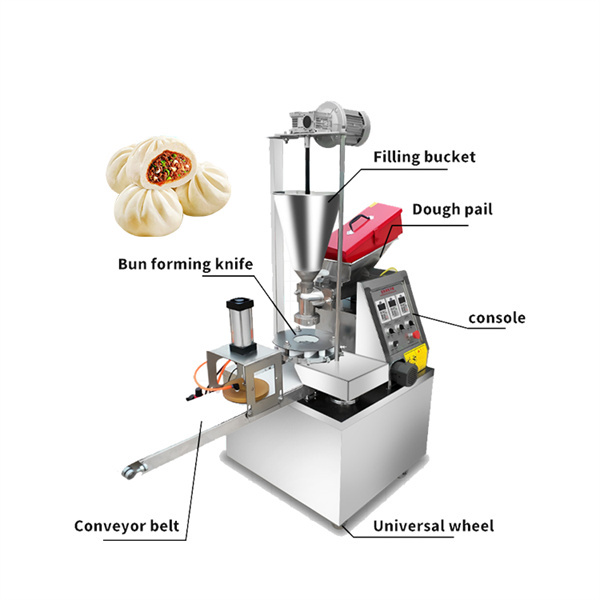 Esplora le possibilità di creare varietà uniche e creative di mantou ripieni con questa macchina versatile.