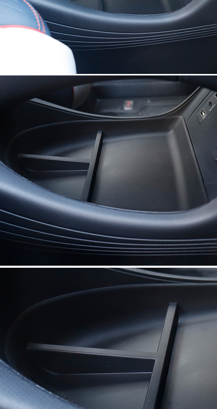 Auto Interior Parts Factory Price Decorative Accessories Central Control Lower Storage Box For BYD Atto 3 Yuan Plus Accessories manufacture