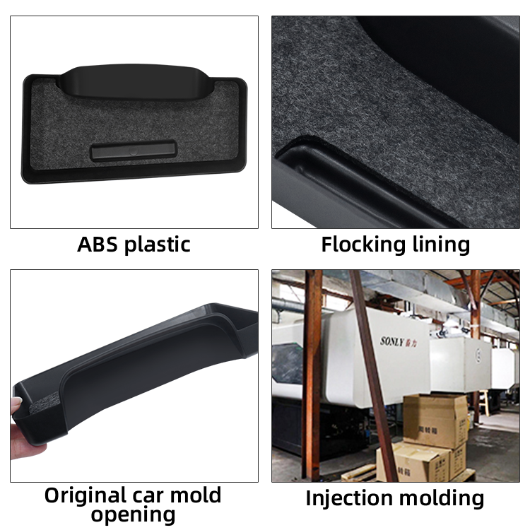 Yuan Plus Accessories Dashboard Storage Compartment Dashboard Rear Storage Box For BYD ATTO 3 details