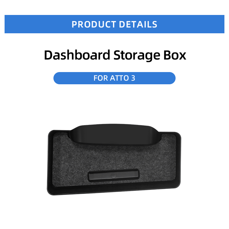 Yuan Plus Accessories Dashboard Storage Compartment Dashboard Rear Storage Box For BYD ATTO 3 manufacture