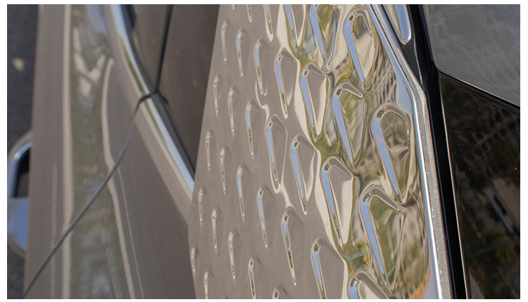 High Quality Car Exterior Decorative Accessories Rear Side Window Panel Cover C-Pillar Trim Panel For BYD ATTO 3 Yuan Plus supplier