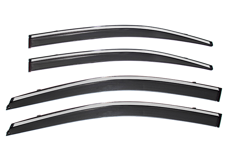 Car Exterior Body Kit Side Door Window Visors BYD EV Car Sun Rain Visor Window Visor For ATTO 3 Yuan Plus Accessories factory