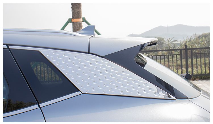 High Quality Car Exterior Decorative Accessories Rear Side Window Panel Cover C-Pillar Trim Panel For BYD ATTO 3 Yuan Plus manufacture