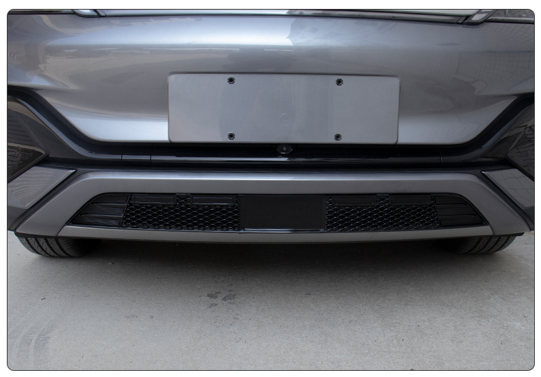 Car Exterior Body Kit Yuan Plus Accessories Breathable Engine Mesh Grid PP Plastic Fly Bug Prevention Grid For Byd ATTO 3 manufacture