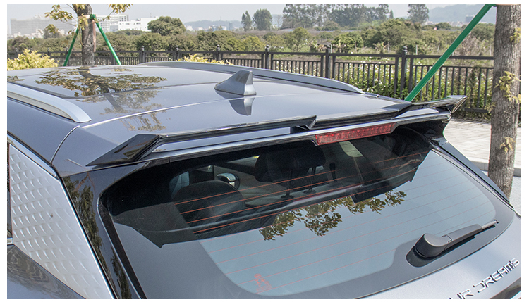 Car Exterior Body Kit Rear Trunk Spoiler Yuan Plus Accessories Tail Wing ABS Plastic Rear Spoiler For BYD ATTO 3 details