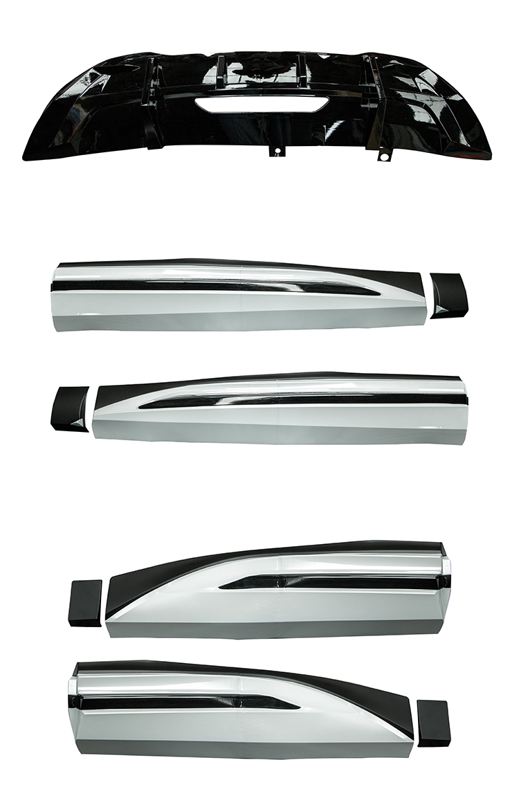 Exterior Accessories PP Plastic Car Body Kit Bodykit Bull Bar Side Skirts Rear Bumper For BYD ATTO 3 Yuan Plus Accessory supplier