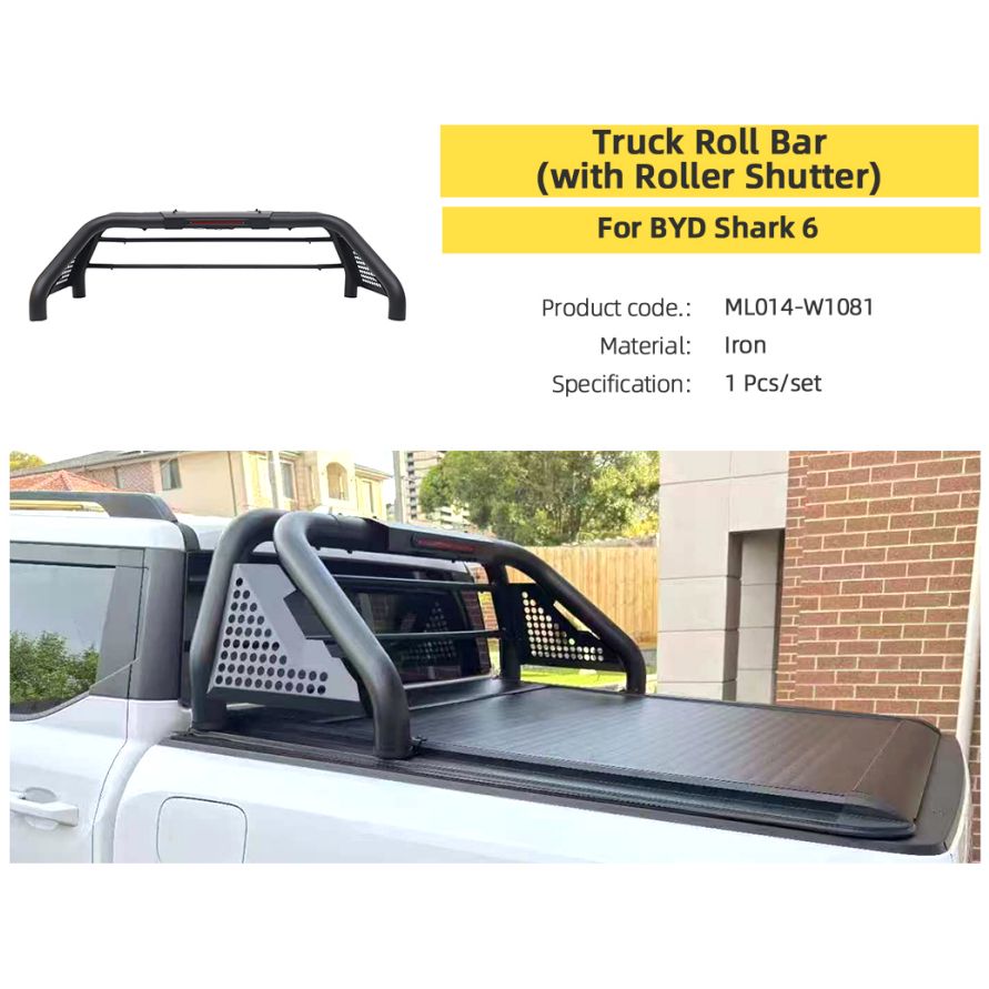 Stand Out from the Competition with the Best-in-Class BYD Shark 6 Truck Roll Bar