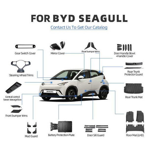 Stay Organized and Efficient with BYD Dolphin Mini Accessories