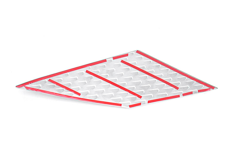 High Quality Car Exterior Decorative Accessories Rear Side Window Panel Cover C-Pillar Trim Panel For BYD ATTO 3 Yuan Plus manufacture