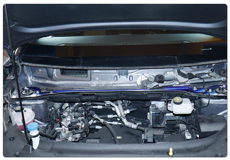 Aluminum Alloy Vehicle Chassis Kit Front Strut Bar Lower Subframe Brace Front Power Brace For BYD ATTO 3 Yuan Plus details