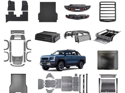 Essential - upgrade pickup experience with BYD Shark 6 accessories!