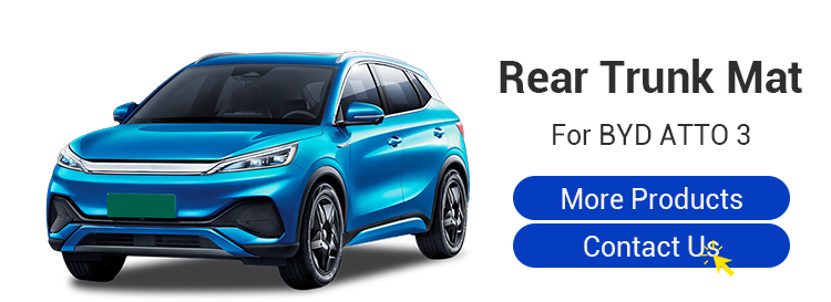 Car Interior Accessories Rear Trunk Mat Auto Parts Durable Easy Cleaning Waterproof 3D Cargo Mat Linner For BYD ATTO 3 Yuan Plus manufacture