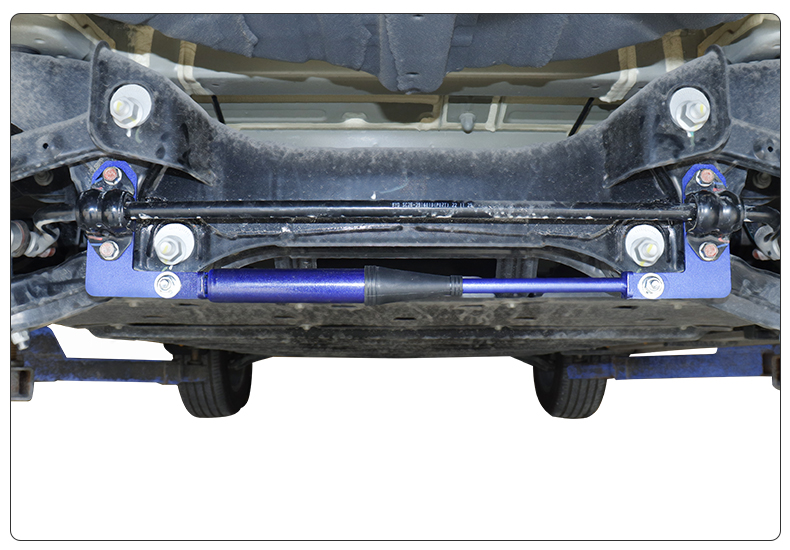 Aluminum Alloy Vehicle Chassis Kit Front Strut Bar Lower Subframe Brace Front Power Brace For BYD ATTO 3 Yuan Plus factory