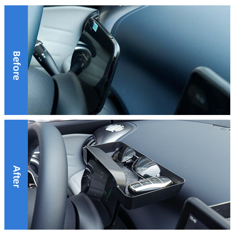 Yuan Plus Accessories Dashboard Storage Compartment Dashboard Rear Storage Box For BYD ATTO 3 supplier