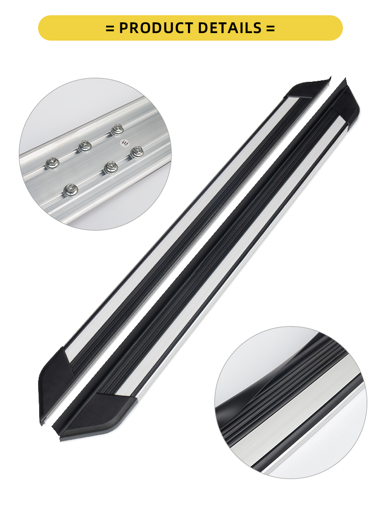 Yuan Plus Aluminum Alloy Running Boards ATTO3 Threshold Patrol Side Step Nerf Bar For BYD ATTO 3 manufacture