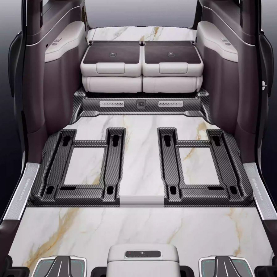 Elevate your home or business with the sleek and modern Denza N9 aluminum alloy floor