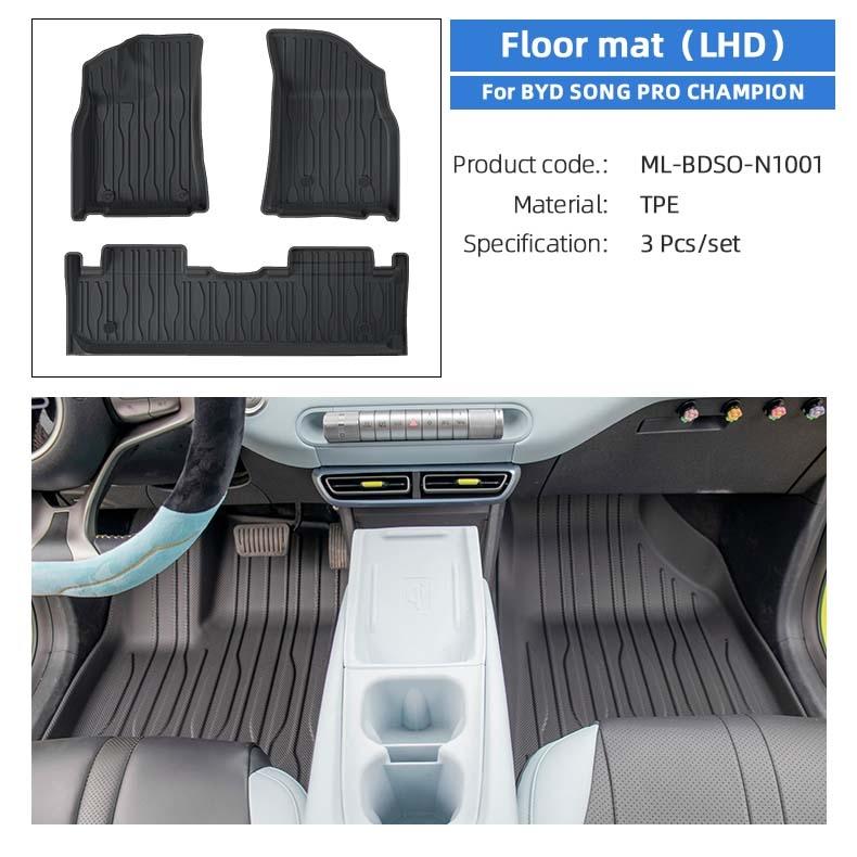 Get answers to popular questions about BYD Song Pro floor mats