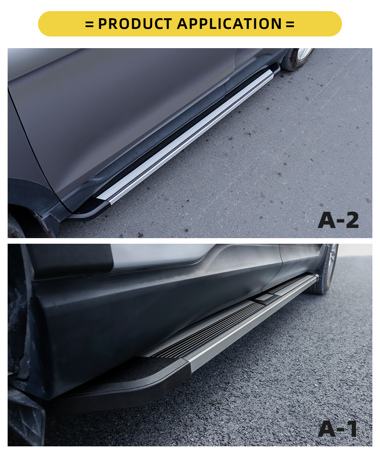 Yuan Plus Aluminum Alloy Running Boards ATTO3 Threshold Patrol Side Step Nerf Bar For BYD ATTO 3 details