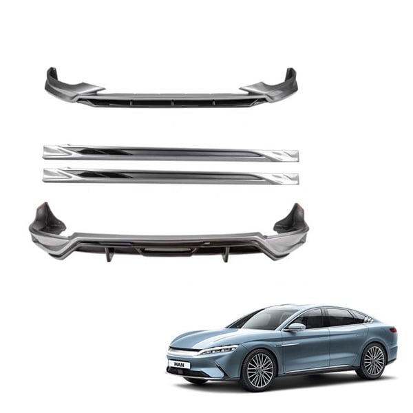 Stand out on the road with a stylish and sporty front bumper lip for your BYD