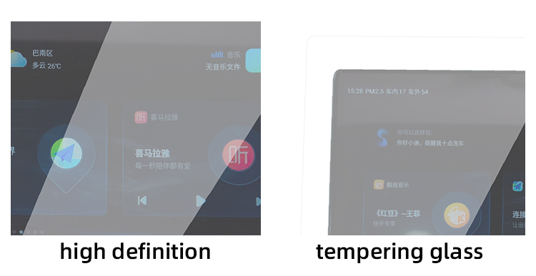Car Tempered Glass Navigation Touch Screen Protective Film For Byd Atto 3 Yuan Plus Interior Accessories details