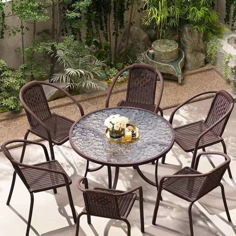 3 Plastic Artificial 1,2,3 Color Rattan Imitation Production Line details