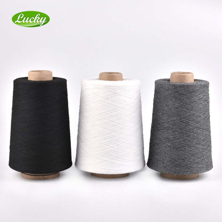 NE6/1 -NE30S recycled/regenerated cotton/polyester blended yarn details