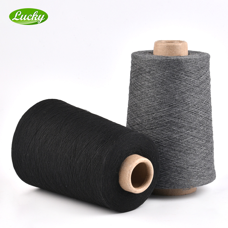 NE6/1 -NE30S recycled/regenerated cotton/polyester blended yarn manufacture
