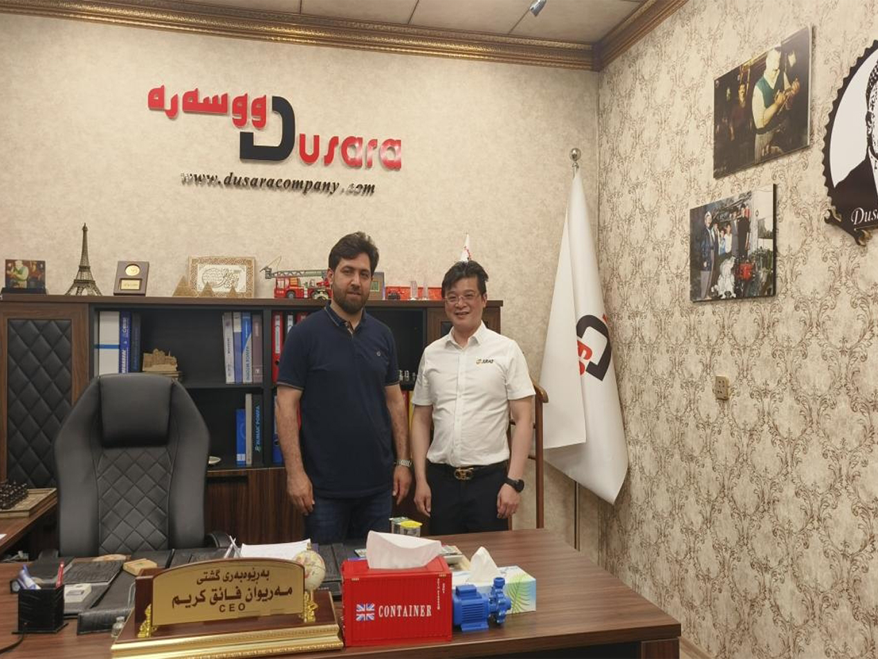 JUGAO company assists in the production of firefighting equipment in Iraq, with broad prospects for cooperation