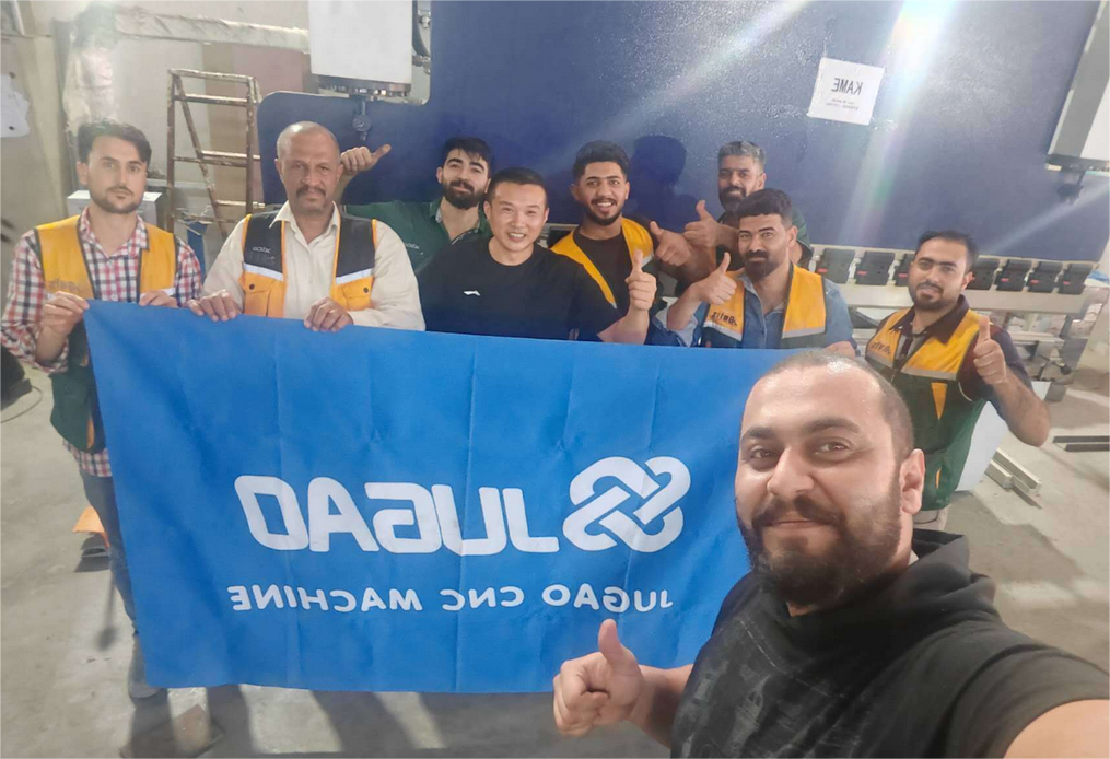 JUGAO CNC MACHINE's bending machine is favored by Iraq's BETIS company
