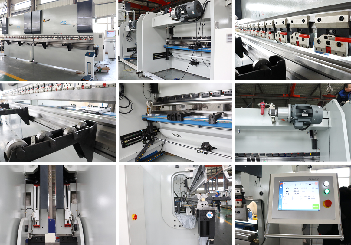 CNC Tandem Press Brake with Cybelec Touch 12 CNC controller factory