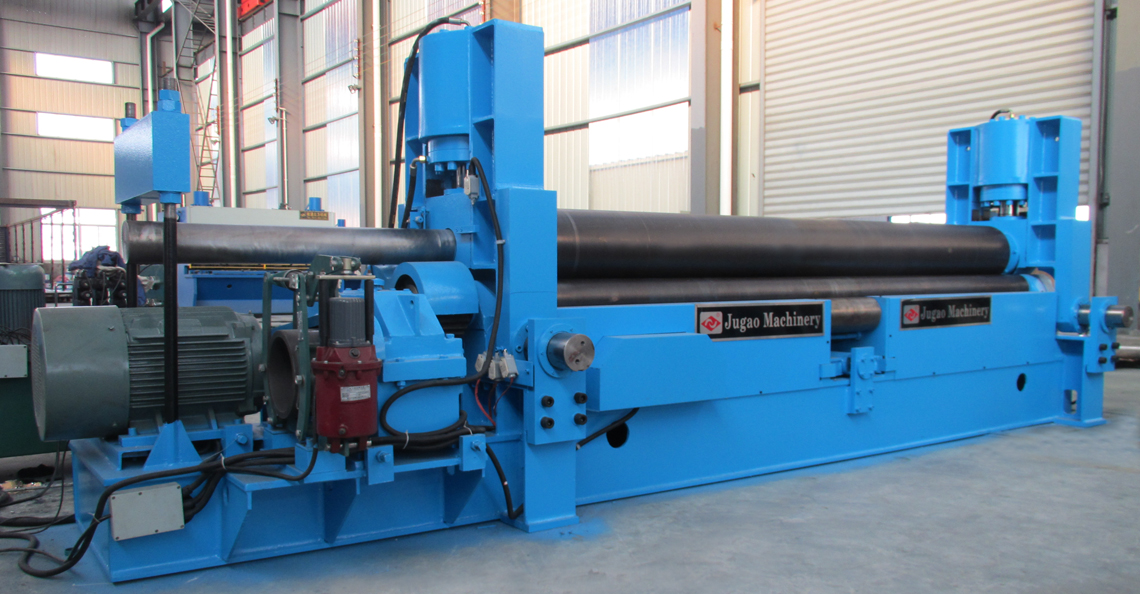 W11S 3 Rollers Hydraulic Plate rolls manufacture