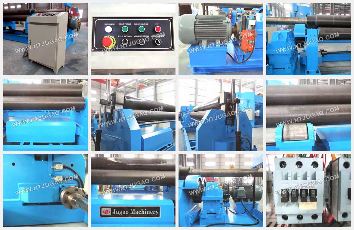 W11 3 rollers Mechanical plate rolls details