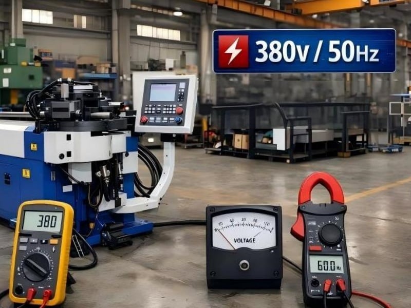 Boru bükmə maşınında elektrik qoşulmasının əsas xüsusiyyətləri nələrdir?