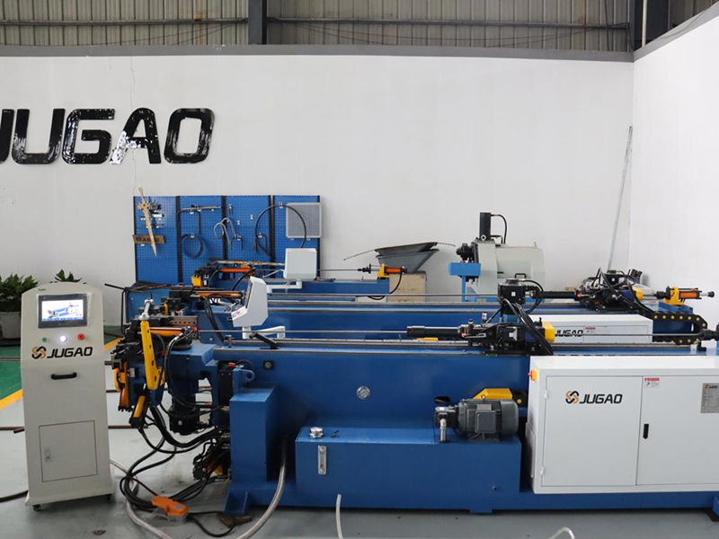 How can precision be improved through the setup and calibration of pipe bending machines?