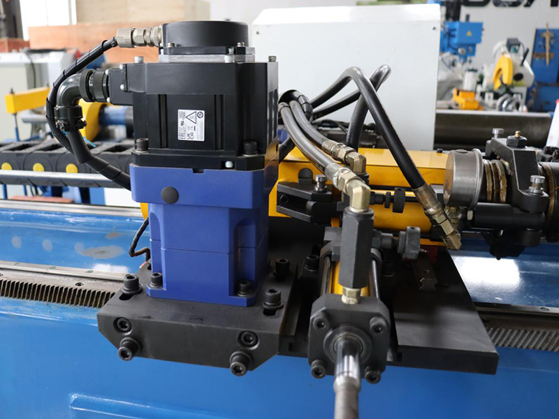 When should an emergency inspection of a pipe-bending machine be conducted after installation?