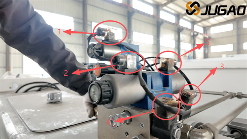 Verteilungs- und Wartungsanleitung für Hydrauliksystemventile (unter 200 Tonnen)