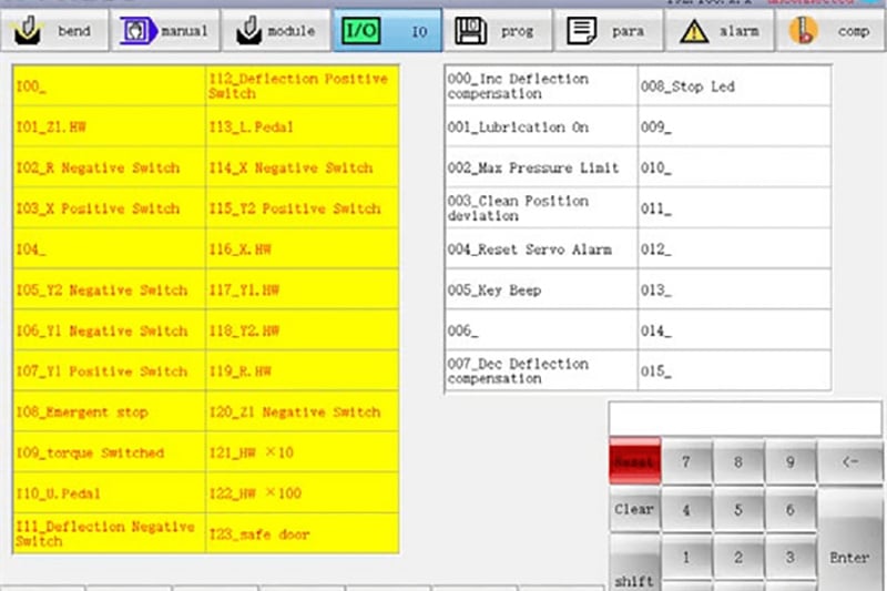 Die Vorteile der ET-Serie-I/O-Signal-Konfiguration für voll elektrische Servo-Biegemaschinen