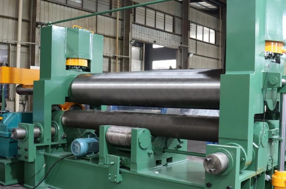 Toepassingen van de bovenste rolplaatrolmachine