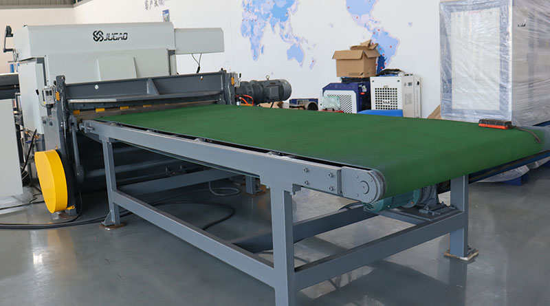 2 x 1300 CTL (8T) Equipment scheme of shearing machine (unwinding, leveling and shearing process) factory