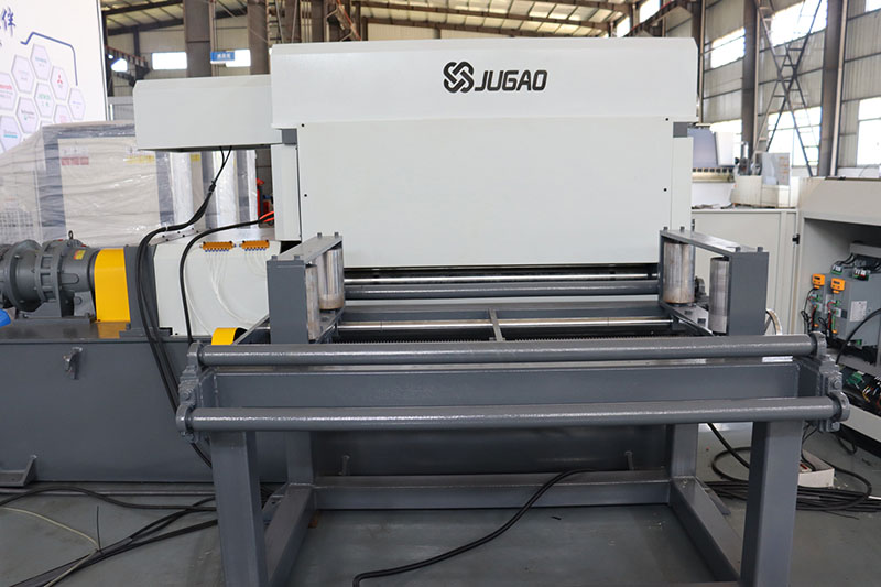2 x 1300 CTL (8T) Equipment scheme of shearing machine (unwinding, leveling and shearing process) details