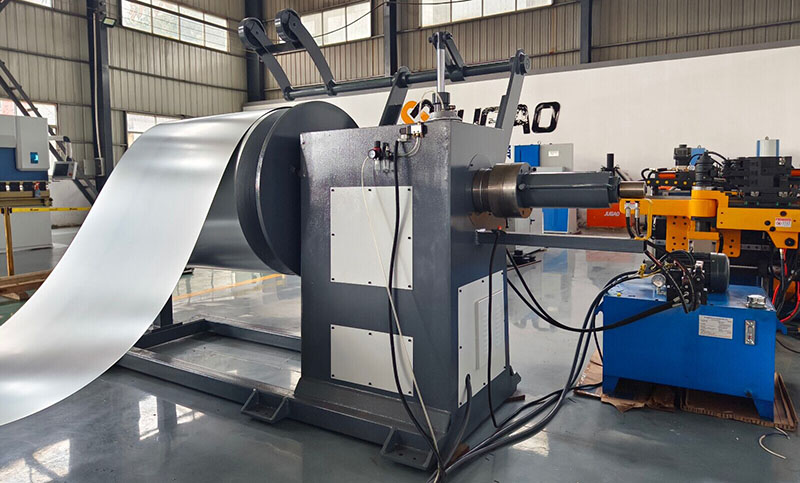 2 x 1300 CTL (8T) Equipment scheme of shearing machine (unwinding, leveling and shearing process) details