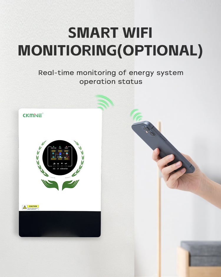 SOL IA-S4 Series Off Grid Solar Inverter 3.5kW 3.5kVA 48V 51.2V 220V Output Power Factor 1.0 supplier