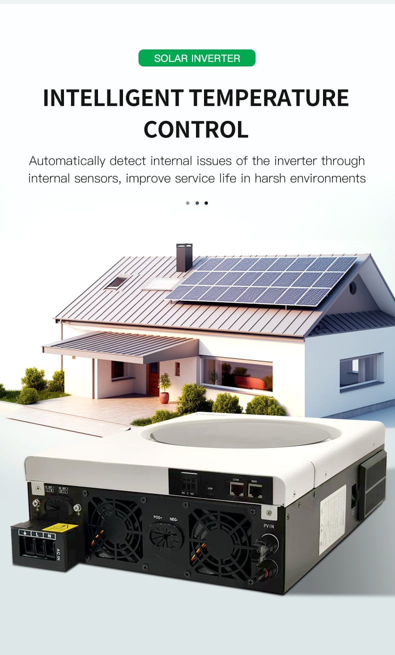 CKMINE Off Grid Solar Inverter 4KW 6KW 24Vdc 48V to 220Vac off Grid Solar Inverter for Home Off Grid Solar System factory