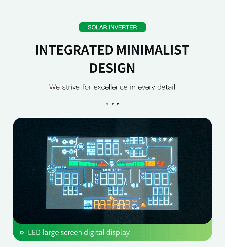 CKMINE Off Grid Solar Inverter 4KW 6KW 24Vdc 48V to 220Vac off Grid Solar Inverter for Home Off Grid Solar System supplier