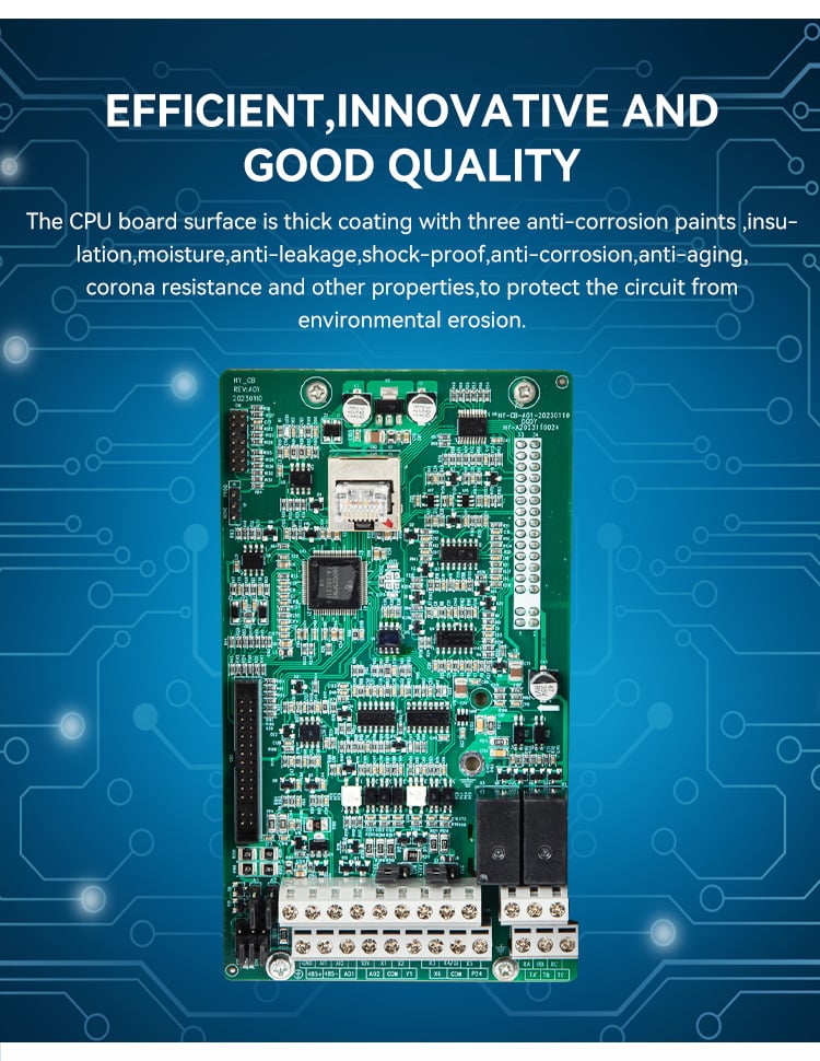 CKMINE KM580 Factory Price 2.2kW 3HP Motor Inverter Variable Frequency Driver 380V 3phase to three phase Speed Control VFD supplier