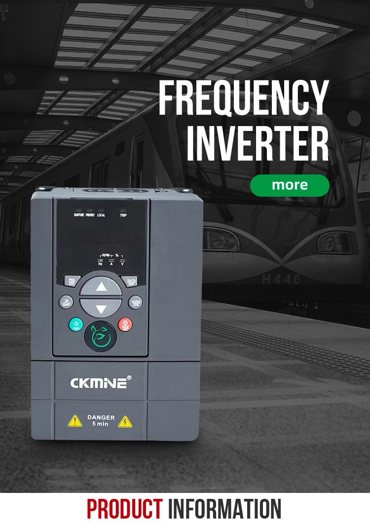 CKMINE China Three Phase 220V 380V Multifunctional AC Frequency Converter 50hz to 60hz Variadores De Frecuencia VFD Inverter supplier