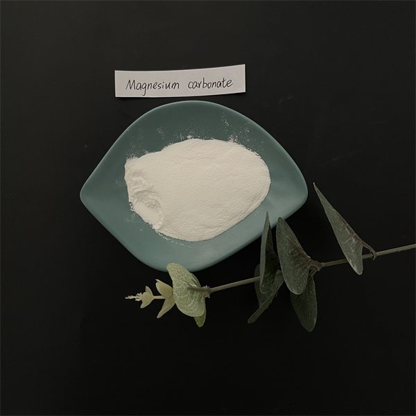 Magnesium carbonate in the food and beverage industry