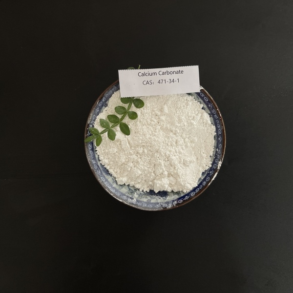 Calcium carbonate tablets for stronger teeth and bones