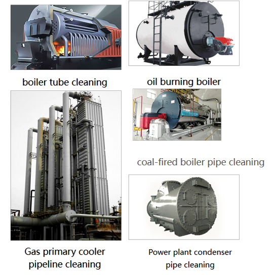 KT-302 Professional  Split type boiler tube cleaner boiler tube cleaning equipment details