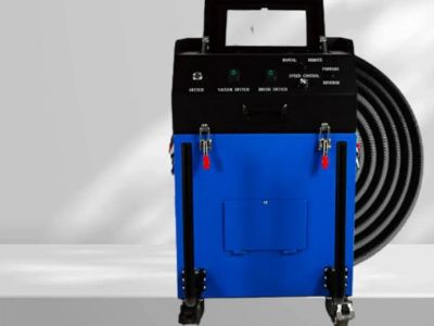 Controlling dust with duct cleaning machines